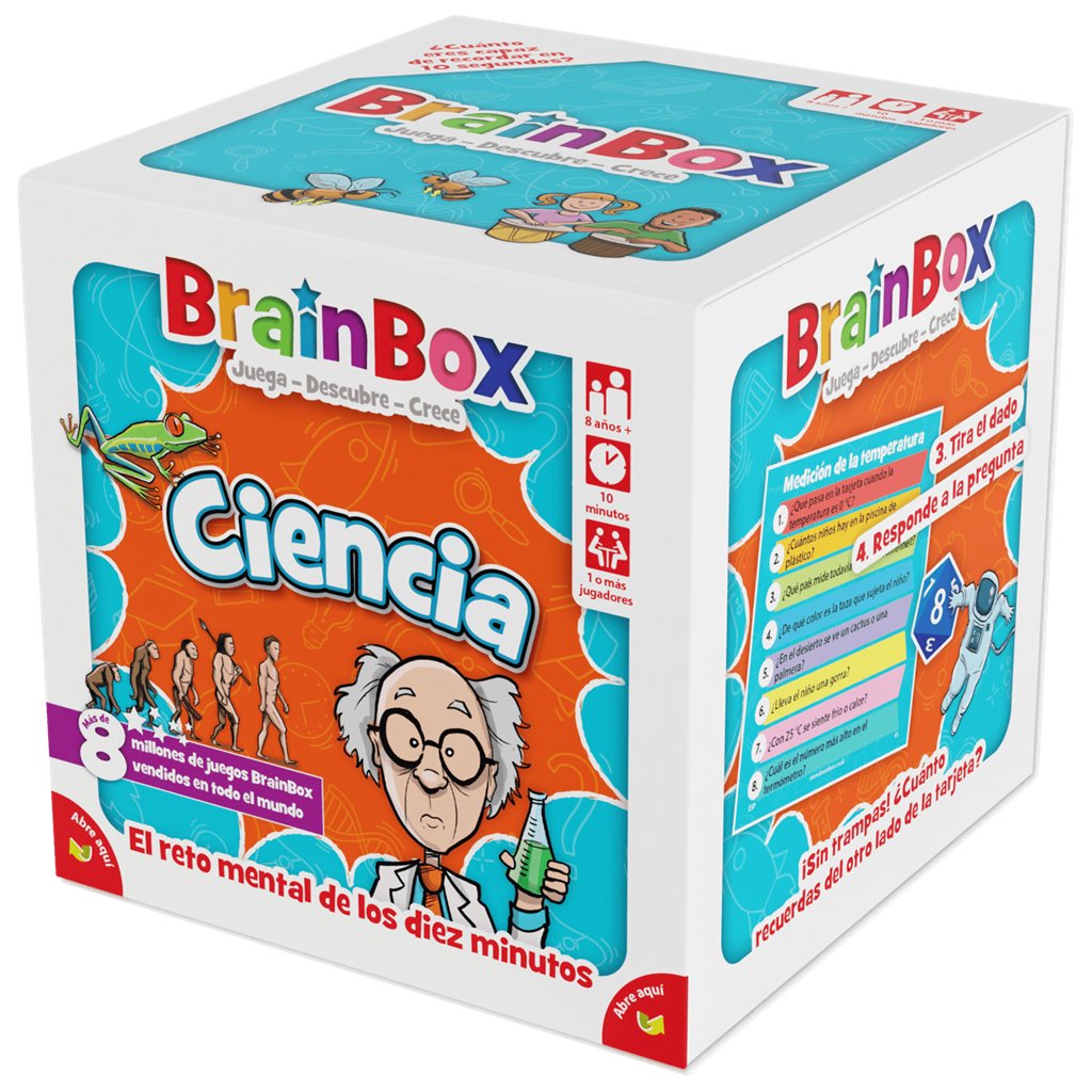 BrainBox Ciencia - Juego de Cartas - Frikibase.com