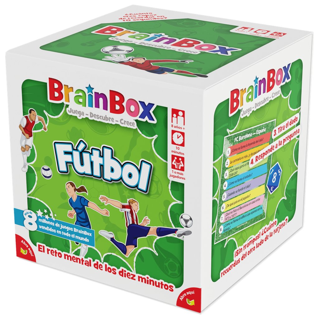 BrainBox Fútbol - Juego de Cartas - Frikibase.com