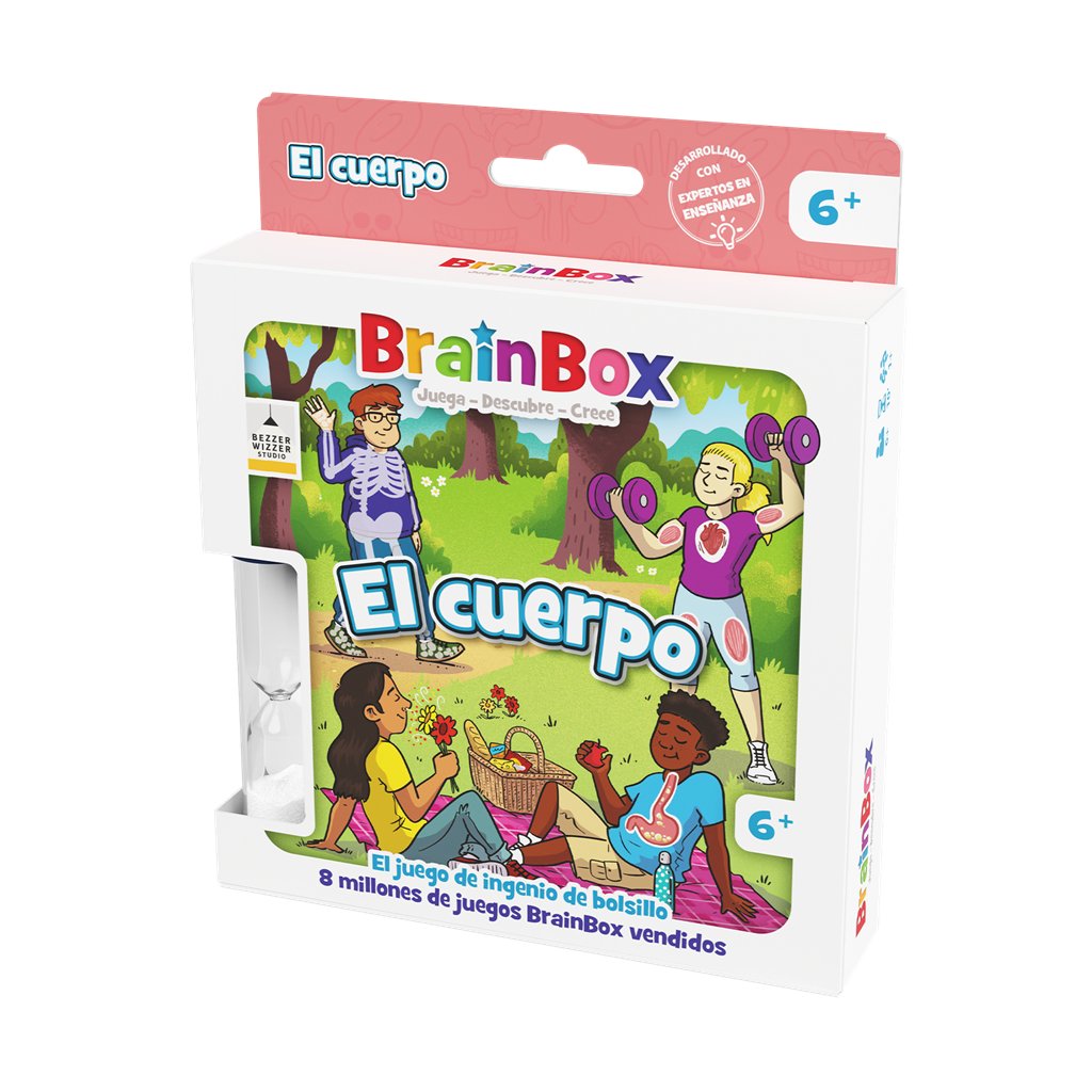 BrainBox Pocket El cuerpo - Juego de Cartas - Frikibase.com