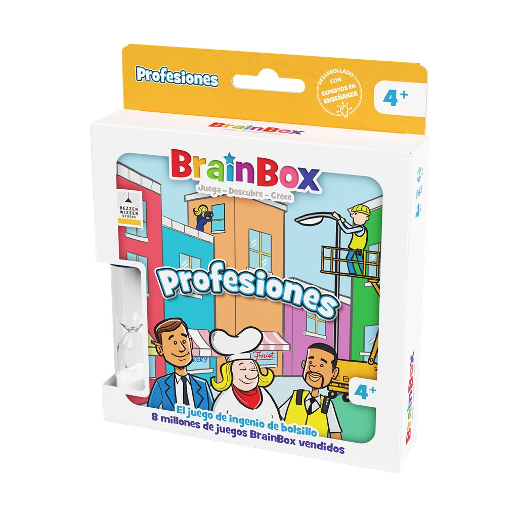 BrainBox Pocket Profesiones - Juego de Cartas - Frikibase.com