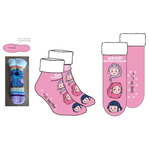Calcetines antideslizantes K-Pop Demon Hunter - Frikibase.com