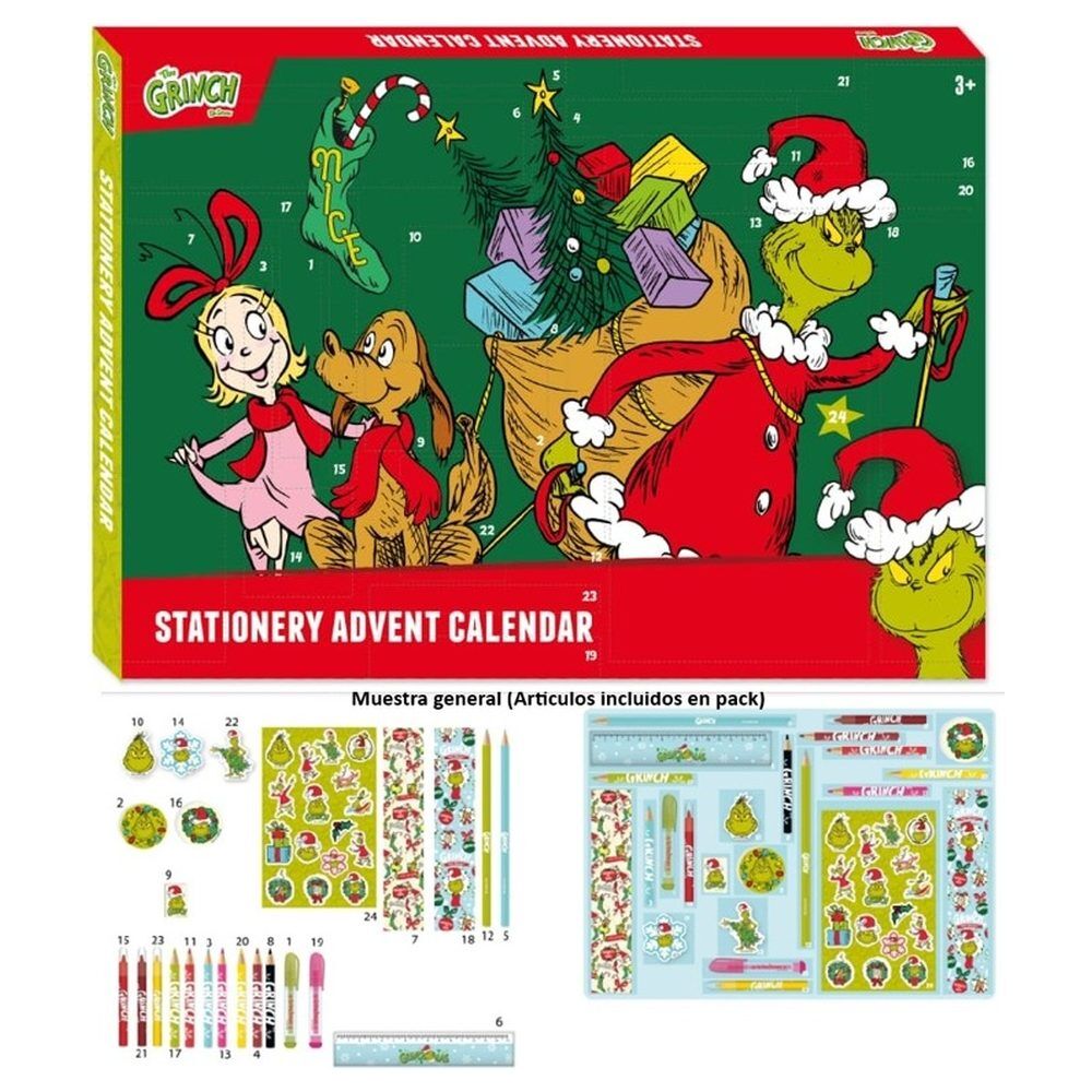 Calendario Adviento El Grinch - Frikibase.com