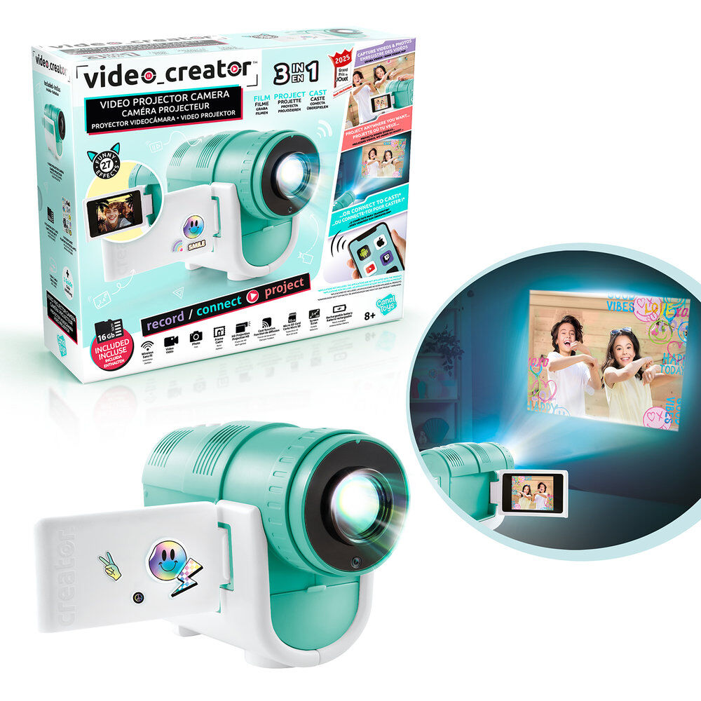 Camara video proyector infantil Photo Creator - Frikibase.com