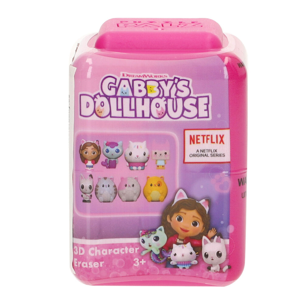 Capsula Puzzle 3D Goma Borrar Palz La Casa de Muñecas de Gabby surtido - Frikibase.com