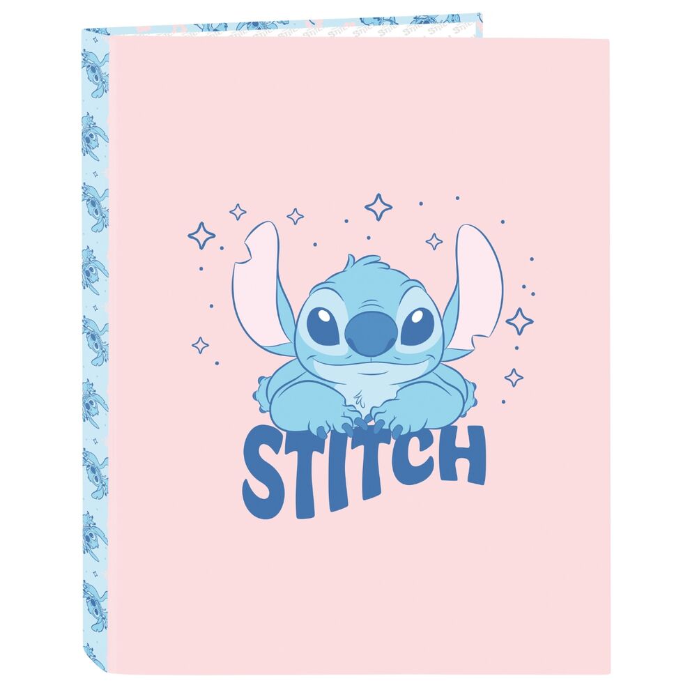 Carpeta A4 anillas Ohana Stitch Disney - Frikibase.com
