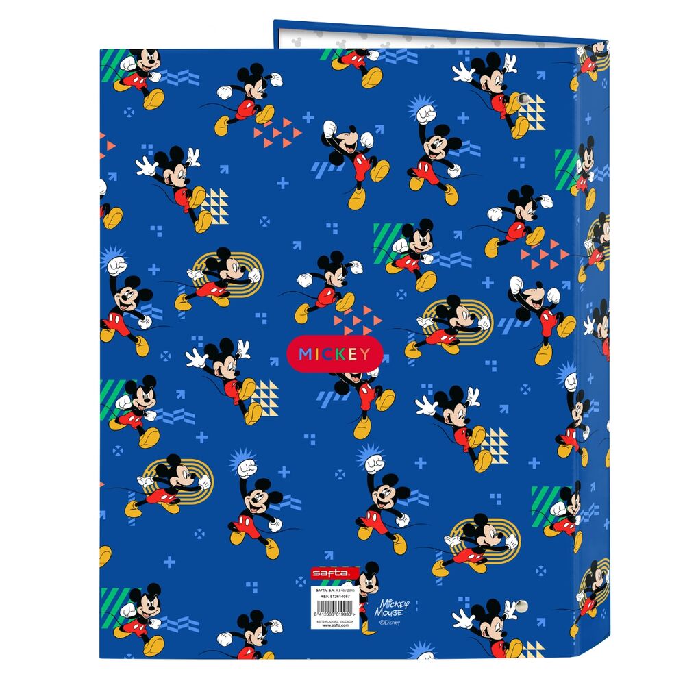 Carpeta A4 anillas Today Mickey Disney - Frikibase.com
