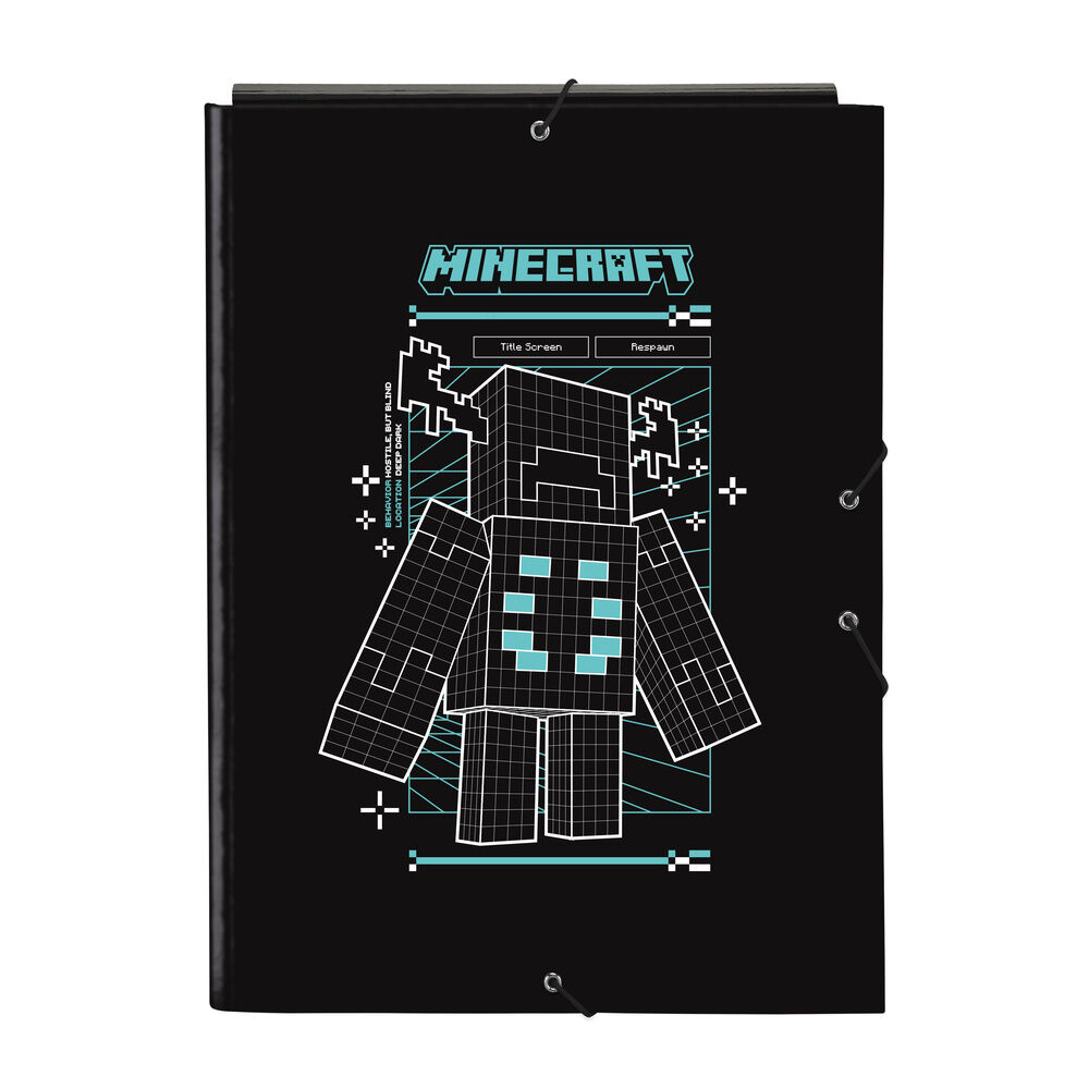 Carpeta A4 solapas Screen Minecraft - Frikibase.com