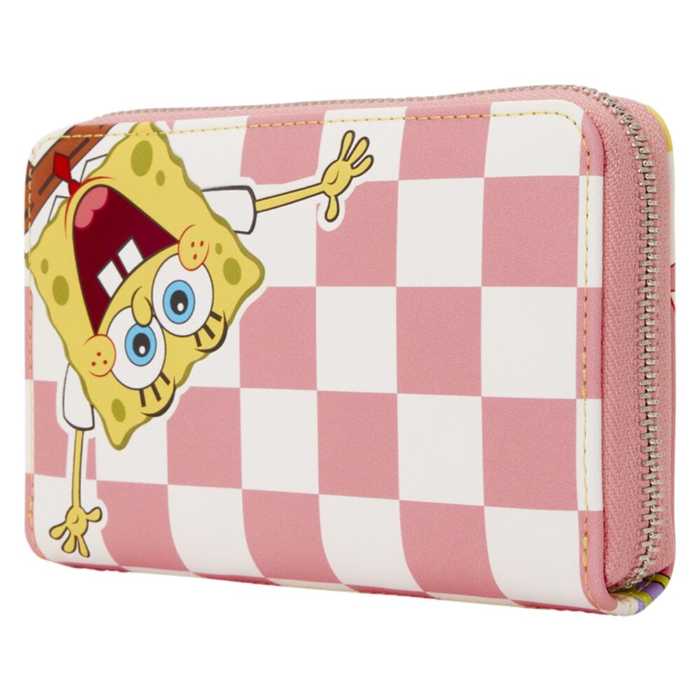 Cartera SpongeBob SquarePants & Patrick Star Checkered Loungefly - Frikibase.com
