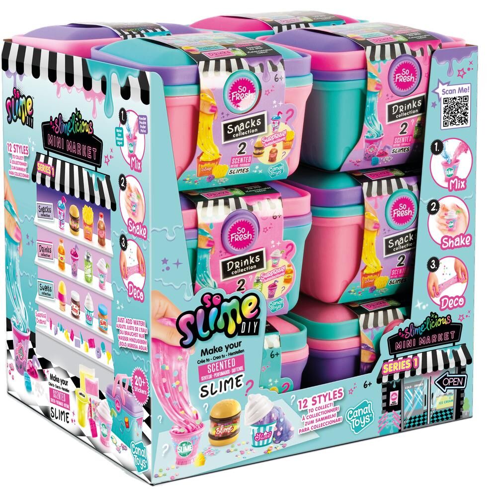 Cesta comida rapida Slime Diy surtido - Frikibase.com