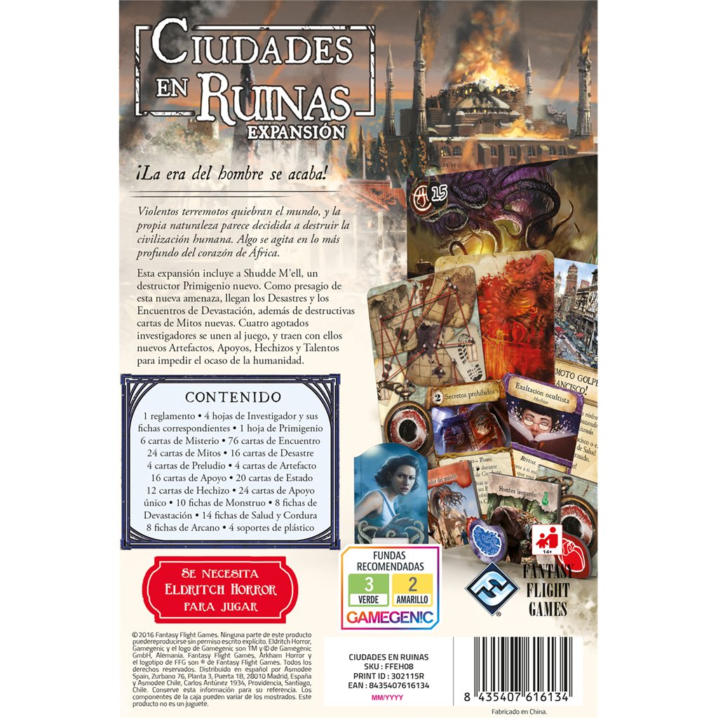 Ciudades en ruinas - Juego de tablero - Frikibase.com