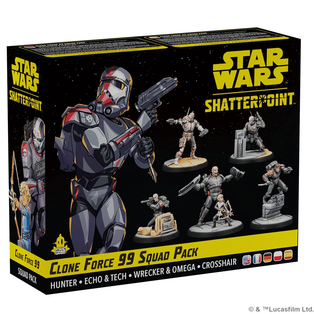 Clone Force 99 Squad Pack - Juego de Miniaturas - Frikibase.com