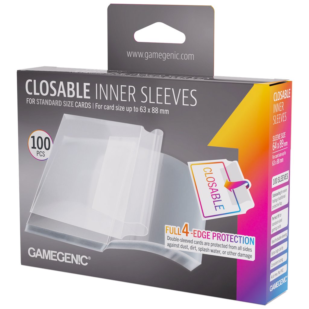 Closable Inner Sleeves 64x89 - Accesorios y Marketing Coleccionable - Frikibase.com