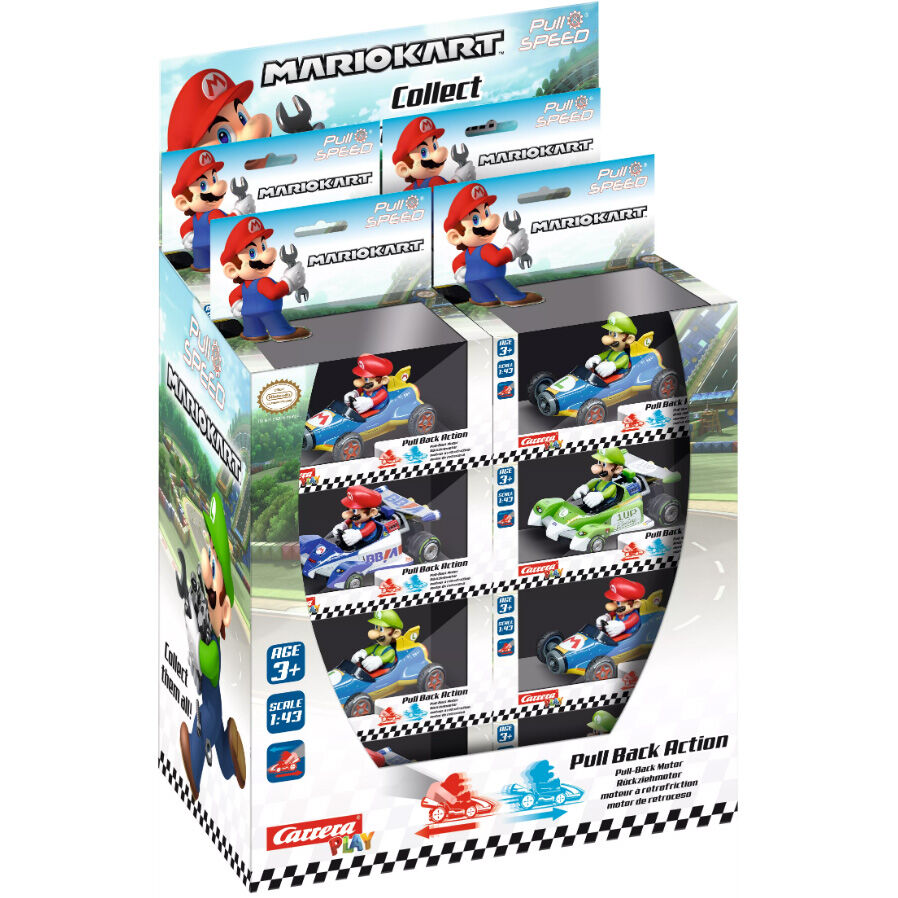 Coche Pull Speed Special Mario Kart surtido - Frikibase.com