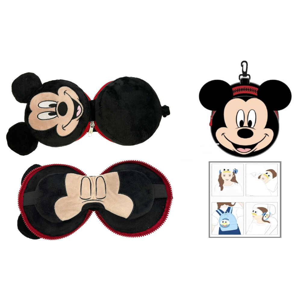 Cojin viaje antifaz Mickey Disney - Frikibase.com