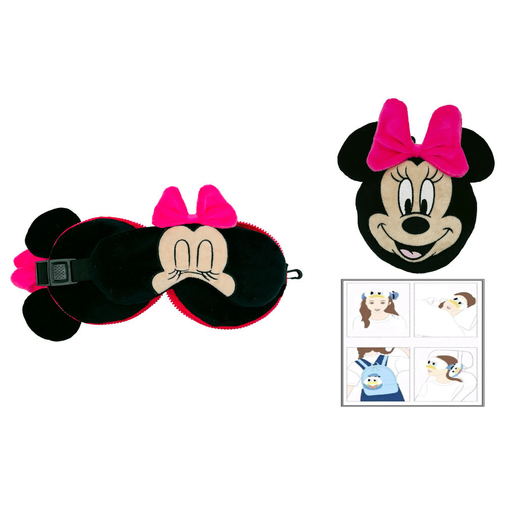 Cojin viaje antifaz Minnie Disney - Frikibase.com
