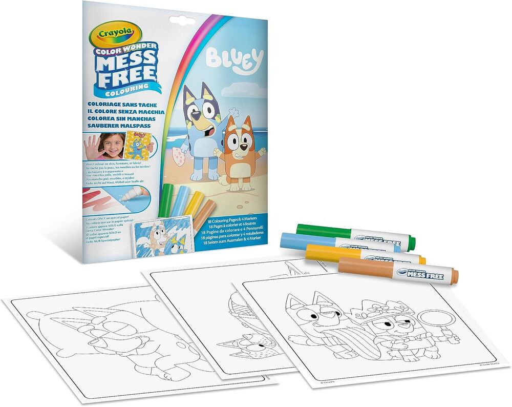 Colorea sin manchas  Bluey - Frikibase.com