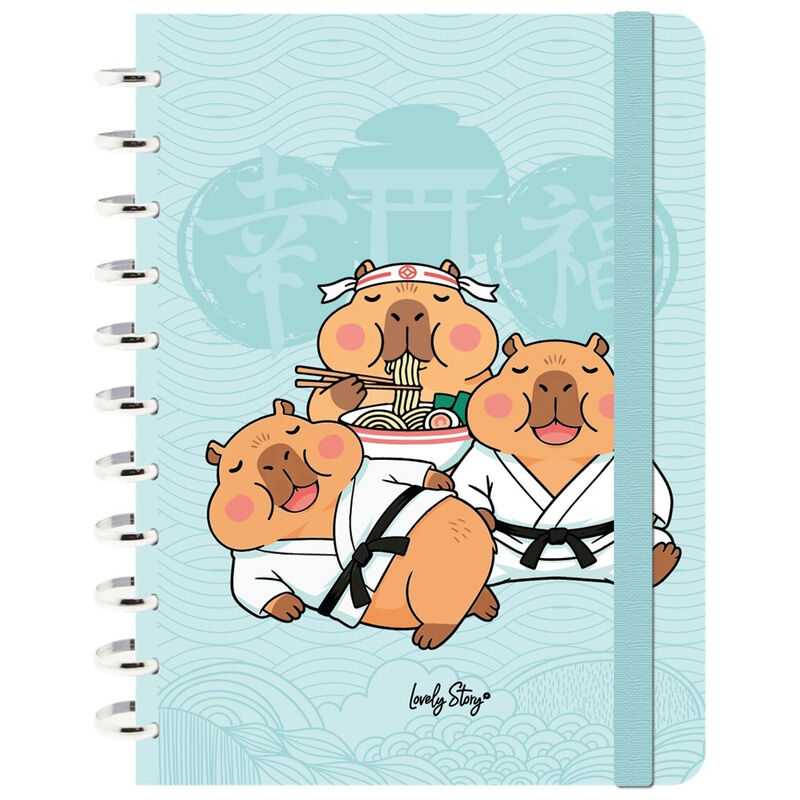Cuaderno A4 Japan Capibara - Frikibase.com