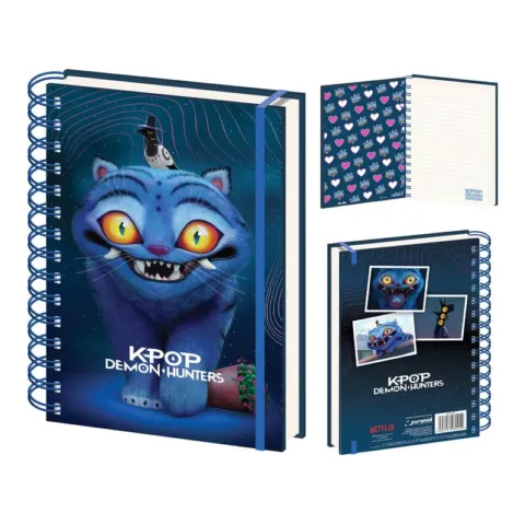 Cuaderno A5 3D lenticular Derpy KPop Demon Hunters - Frikibase.com