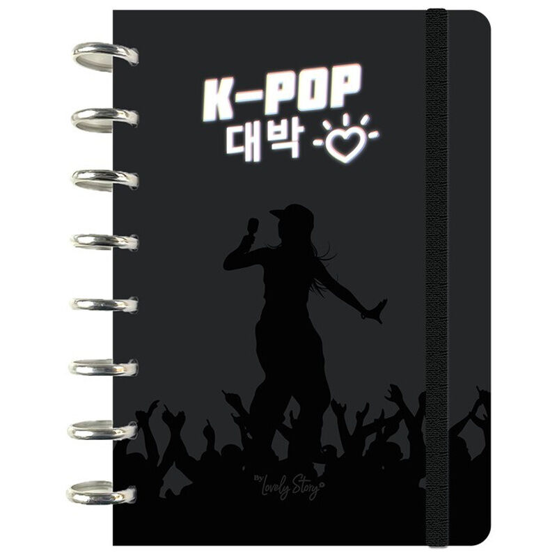 Cuaderno A5 Black K-Pop - Frikibase.com