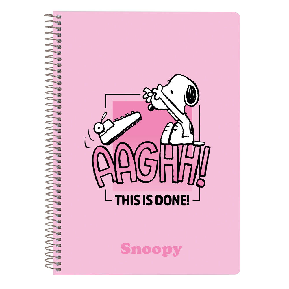 Cuaderno A5 Snoopy - Frikibase.com