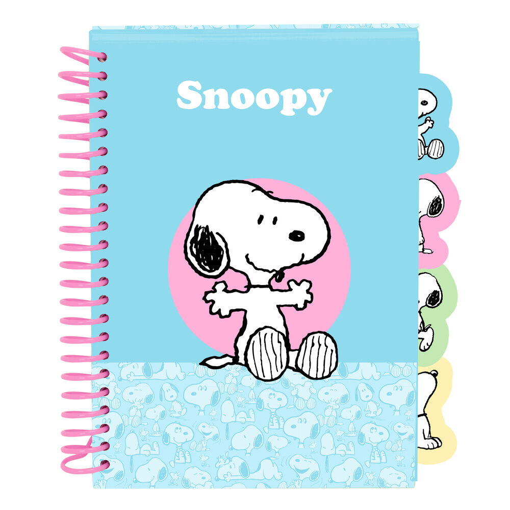 Cuaderno A5 Snoopy - Frikibase.com