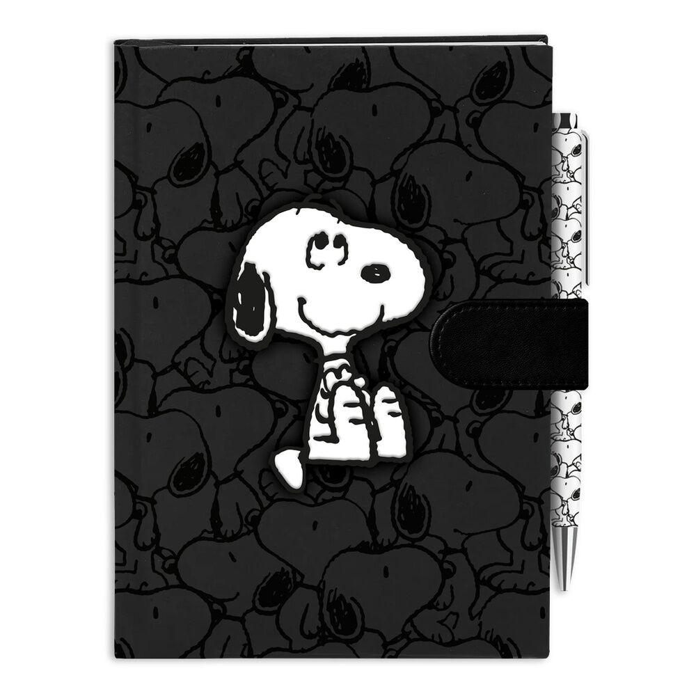 Cuaderno A5 terciopelo Snoopy Peanuts - Frikibase.com