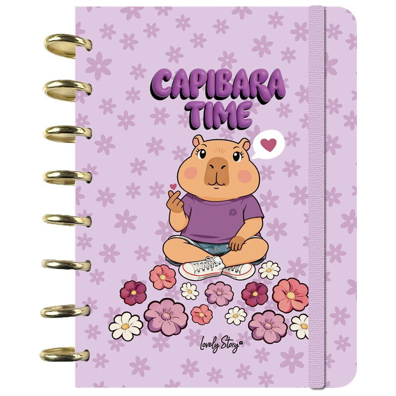 Cuaderno A5 Time Capibara - Frikibase.com