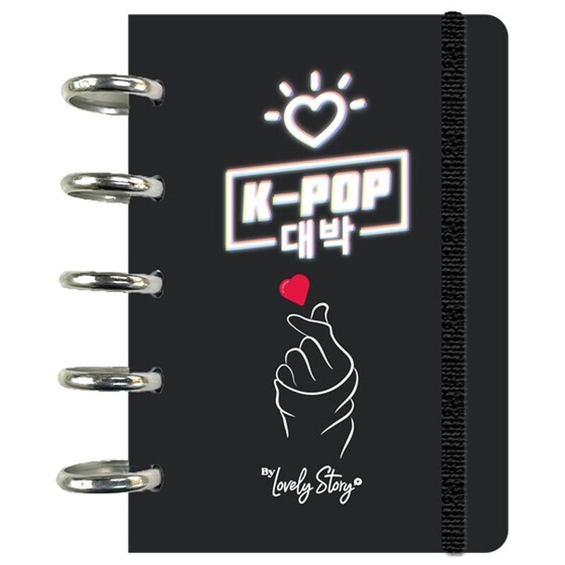 Cuaderno A6 Black K-Pop - Frikibase.com