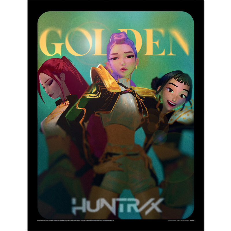 Cuadro KPop Golden Demon Hunters - Frikibase.com