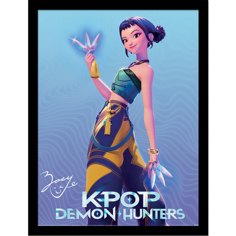 Cuadro KPop Zoey Demon Hunters - Frikibase.com