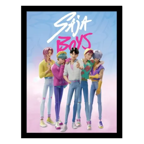Cuadro Saja Boys KPop Demon Hunters - Frikibase.com
