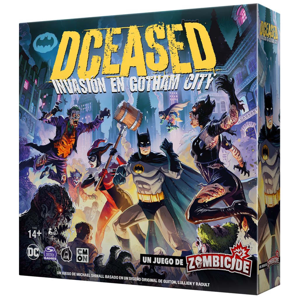 DCeased: Gotham City Outbreak - Juego de tablero - Frikibase.com