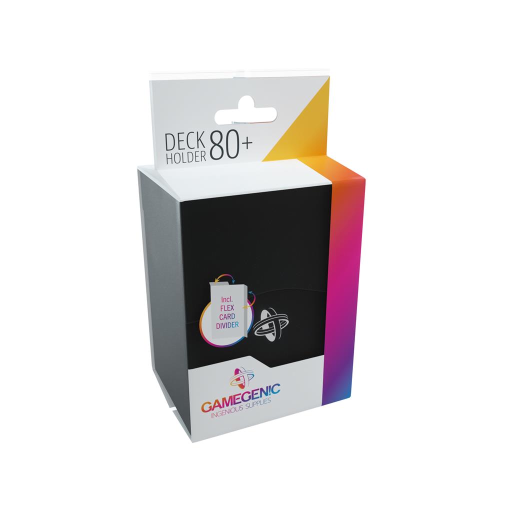 Deck Holder 80+ Black - Accesorios y Marketing Coleccionable - Frikibase.com
