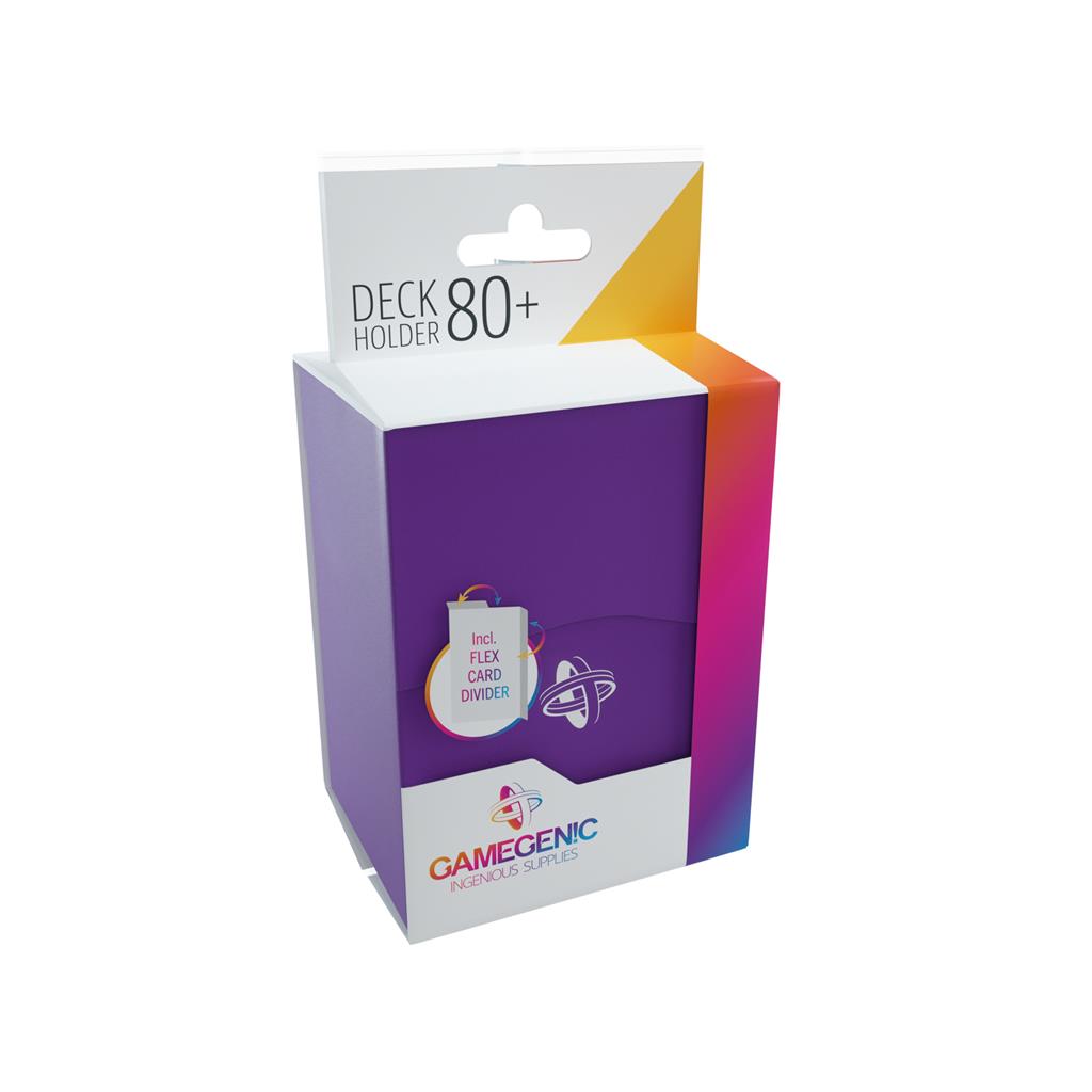 Deck Holder 80+ Purple - Accesorios y Marketing Coleccionable - Frikibase.com