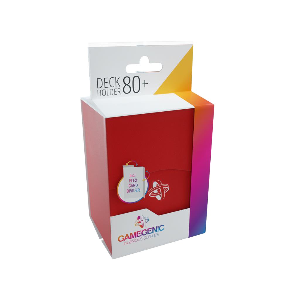 Deck Holder 80+ Red - Accesorios y Marketing Coleccionable - Frikibase.com