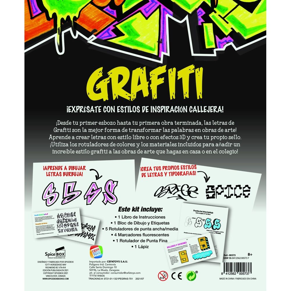 Diseñando Grafiti Petit Picasso - Frikibase.com