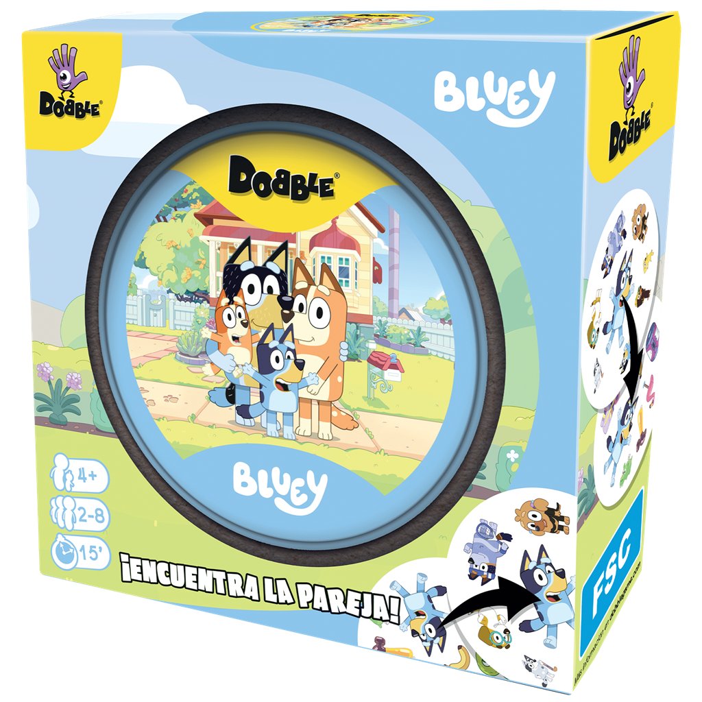 Dobble Bluey - Juego de Cartas - Frikibase.com