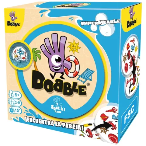 Dobble Impermeable - Juego de Cartas - Frikibase.com