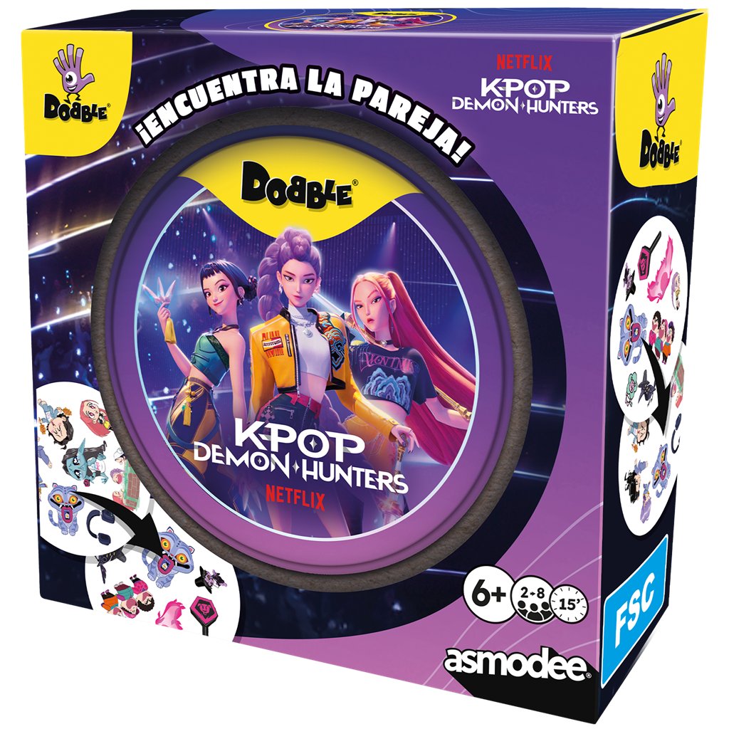 Dobble K-Pop Demon Hunters - Juego de Cartas - Frikibase.com