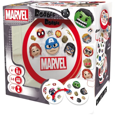 Dobble Marvel Emoji - Juego de Cartas - Frikibase.com