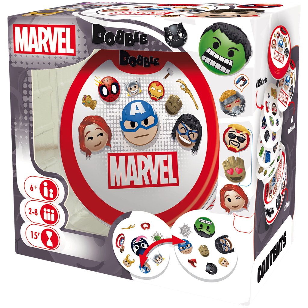 Dobble Marvel Emoji - Juego de Cartas - Frikibase.com