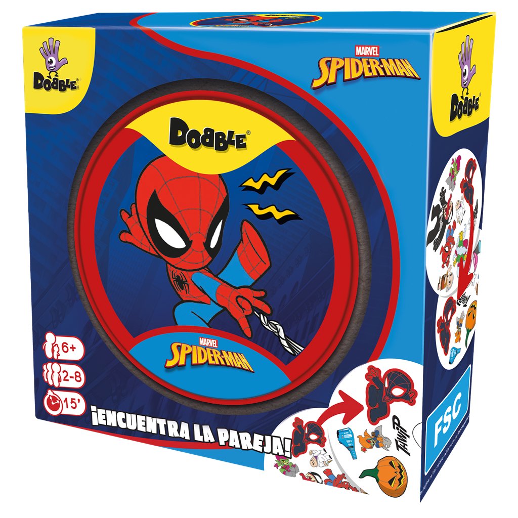 Dobble Spiderman - Juego de Cartas - Frikibase.com