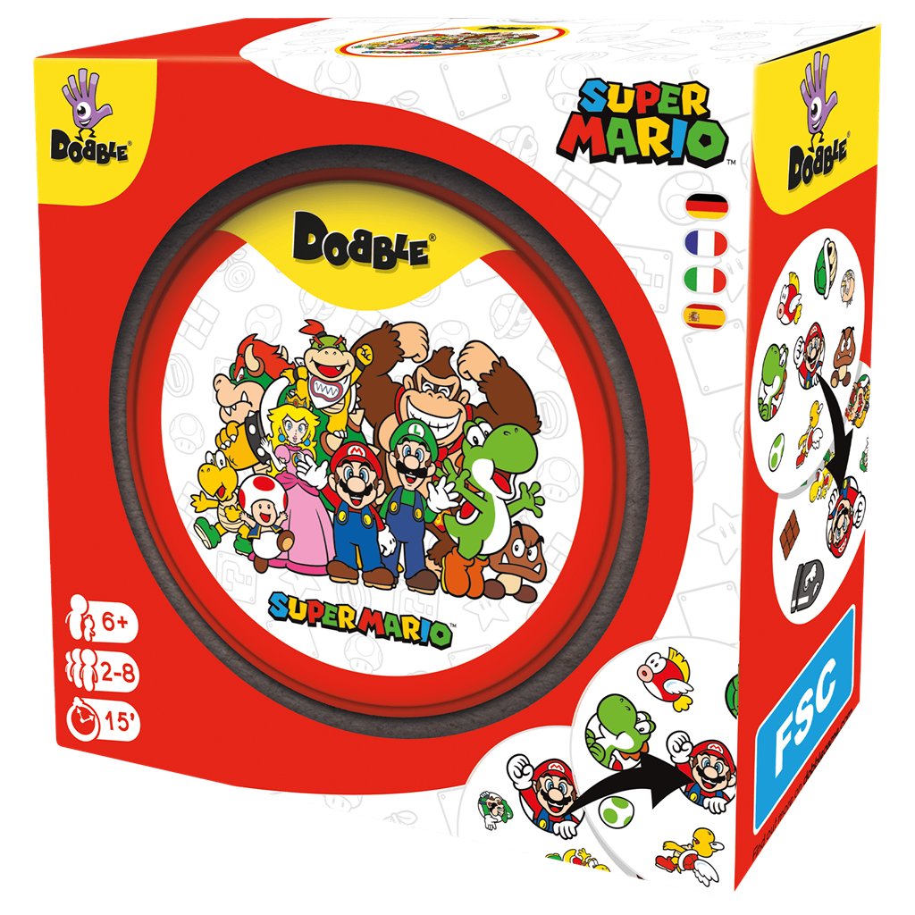 Dobble Super Mario - Juego de Cartas - Frikibase.com