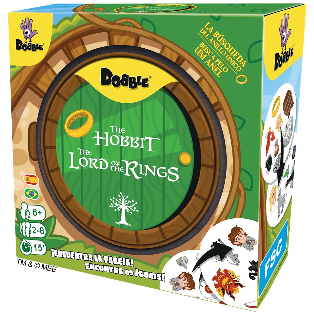 Dobble The Lord of the Rings - Juego de Cartas - Frikibase.com