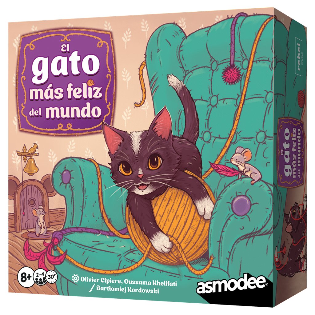 El gato más feliz del mundo - Juego de tablero - Frikibase.com
