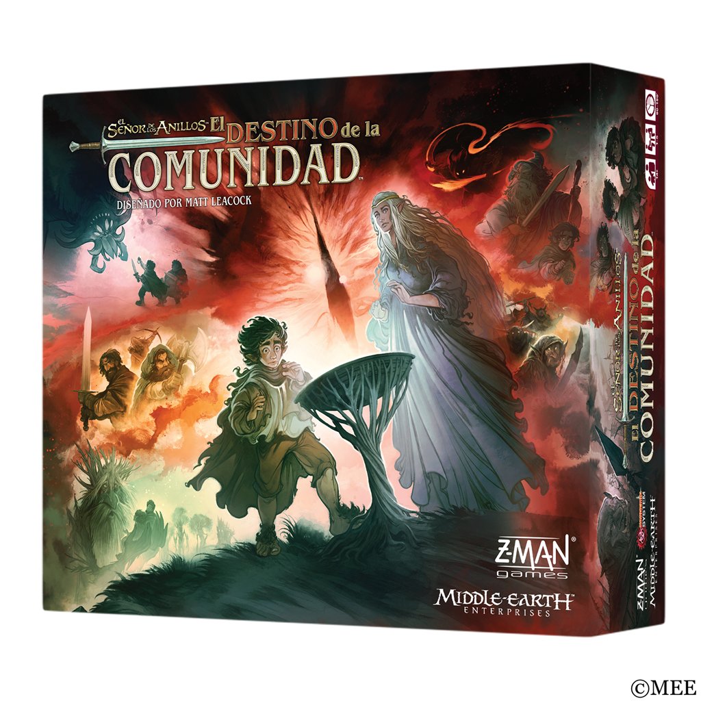 El Señor de los Anillos: Destino de La Comunidad - Juego de tablero - Frikibase.com