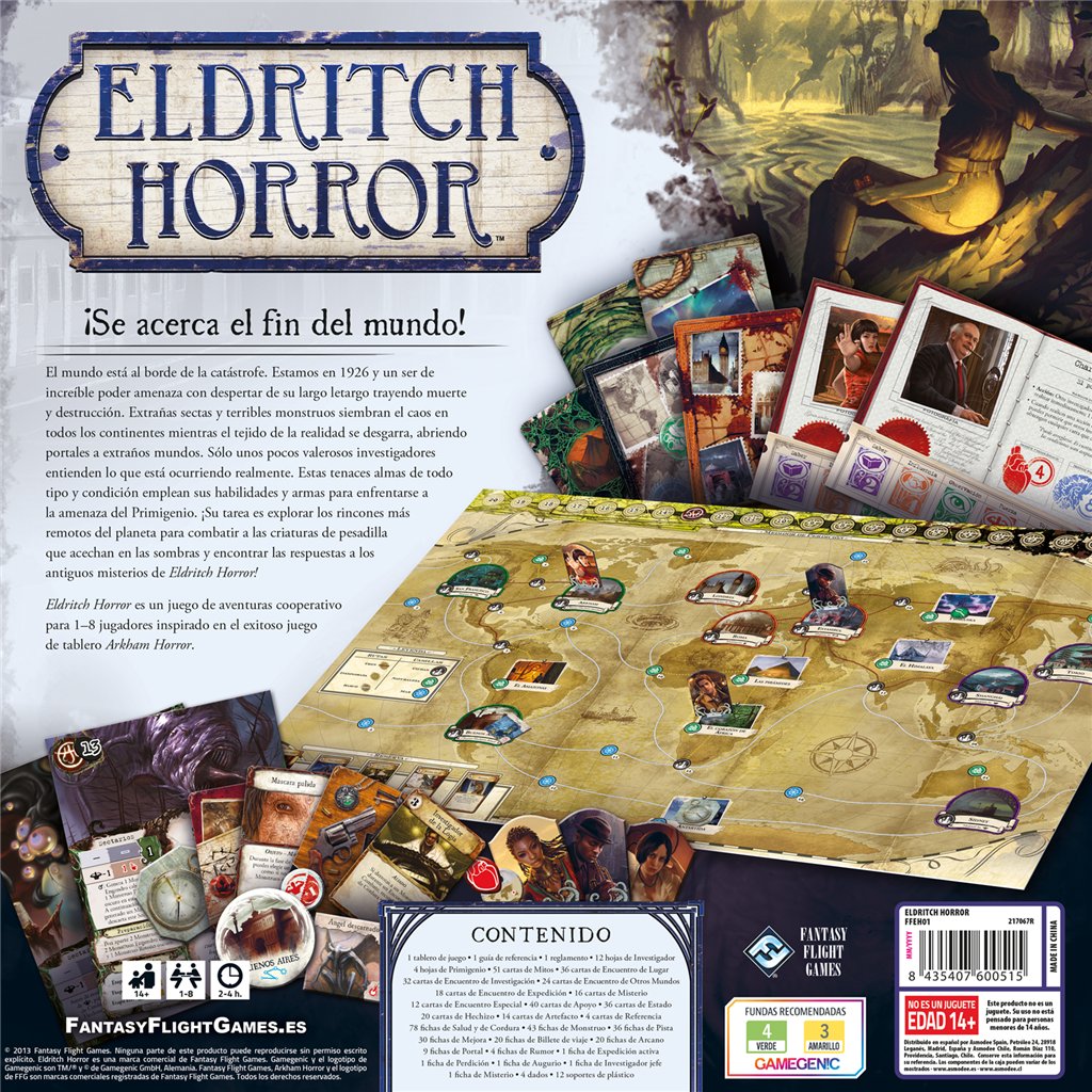 Eldritch Horror - Juego de tablero - Frikibase.com