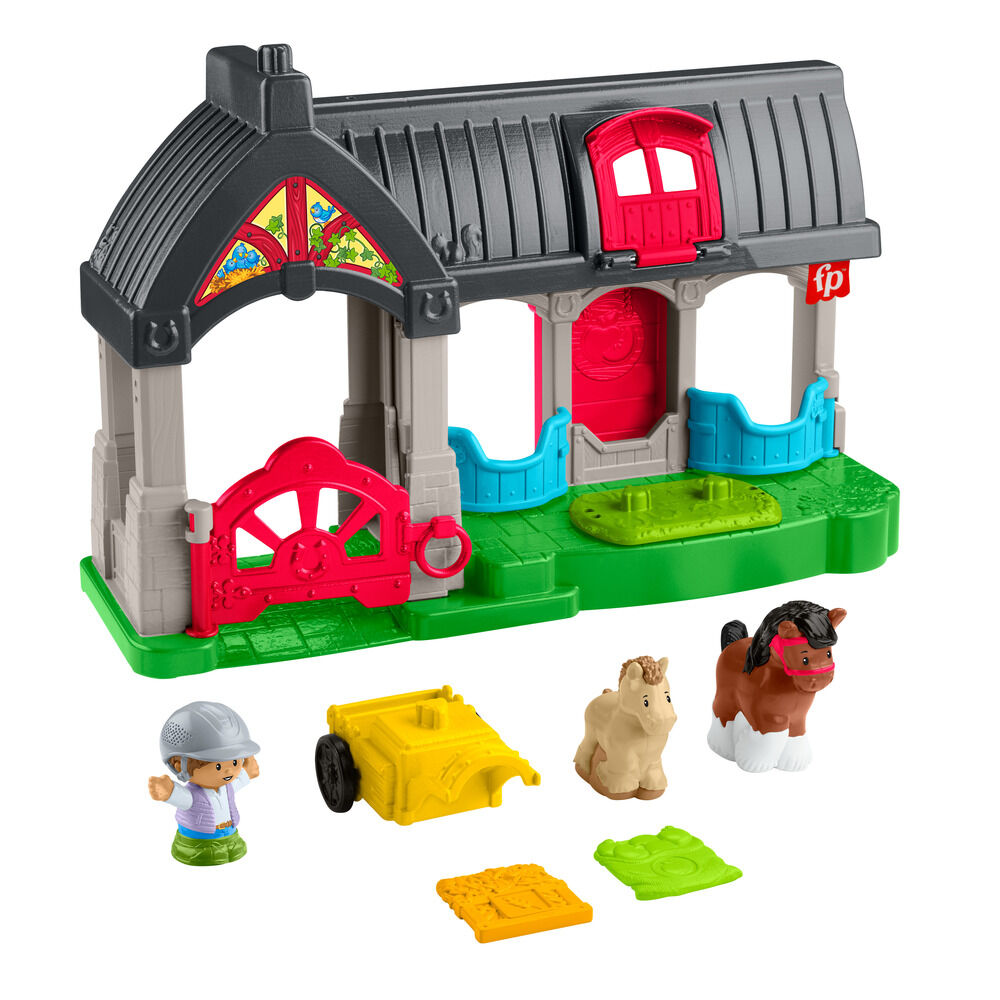 Establo Nuestros Amigos los Caballos Little People Collector - Frikibase.com