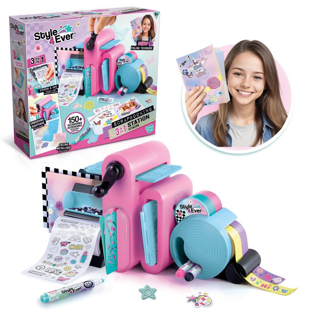 Estacion album de recortes personalizada manualidades Style 4Ever - Frikibase.com