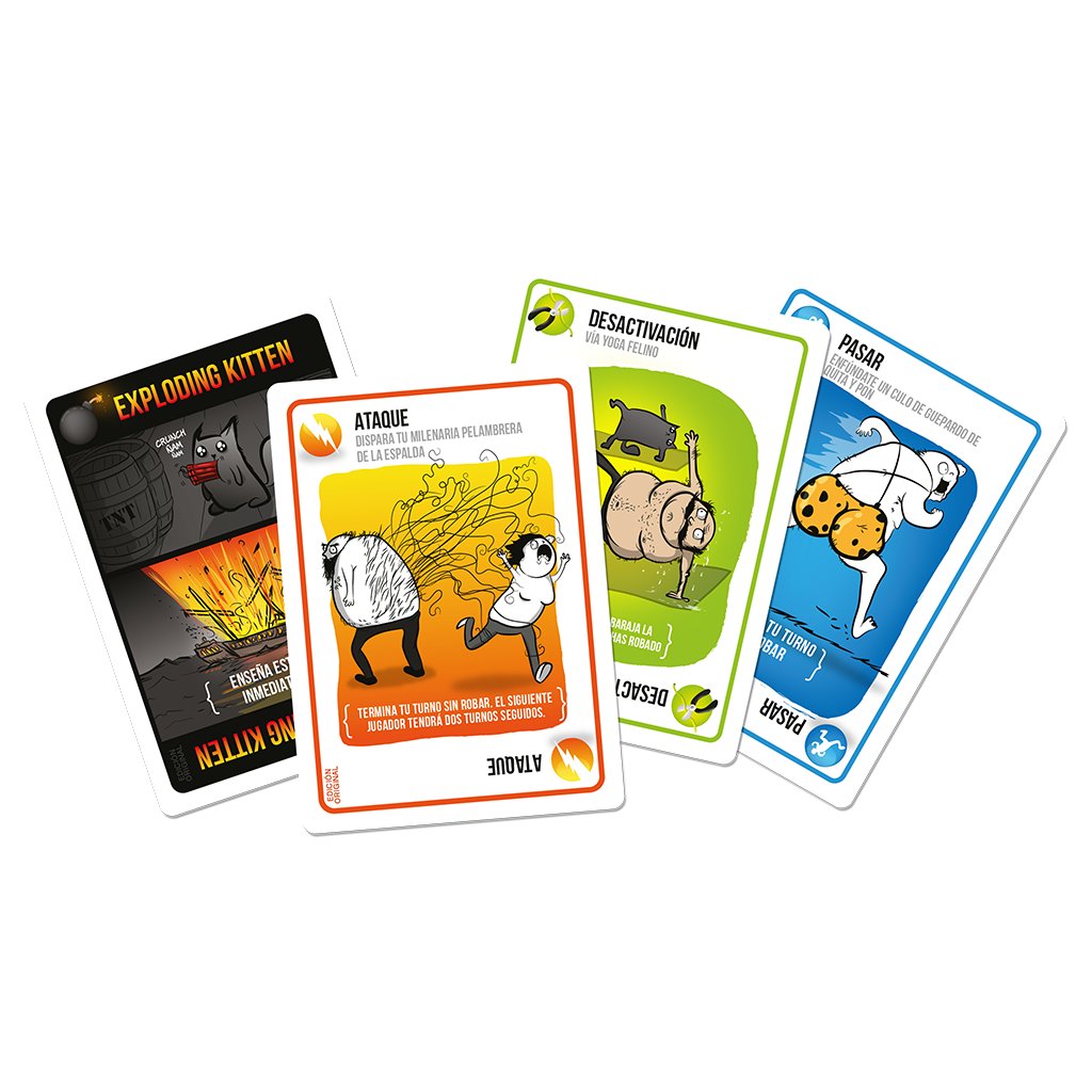 Exploding Kittens - Juego de Cartas - Frikibase.com